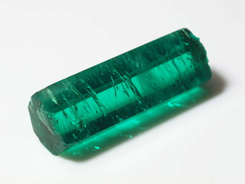 Synthetic Emerald Crystal - Columbian Green